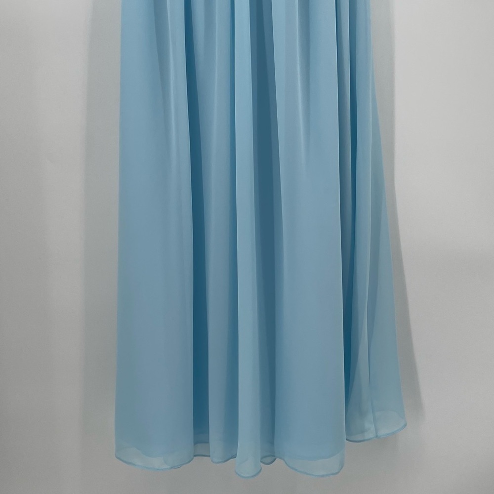 NEW! Bill Levkoff Capri Blue Formal Dress - Picture 2 of 12